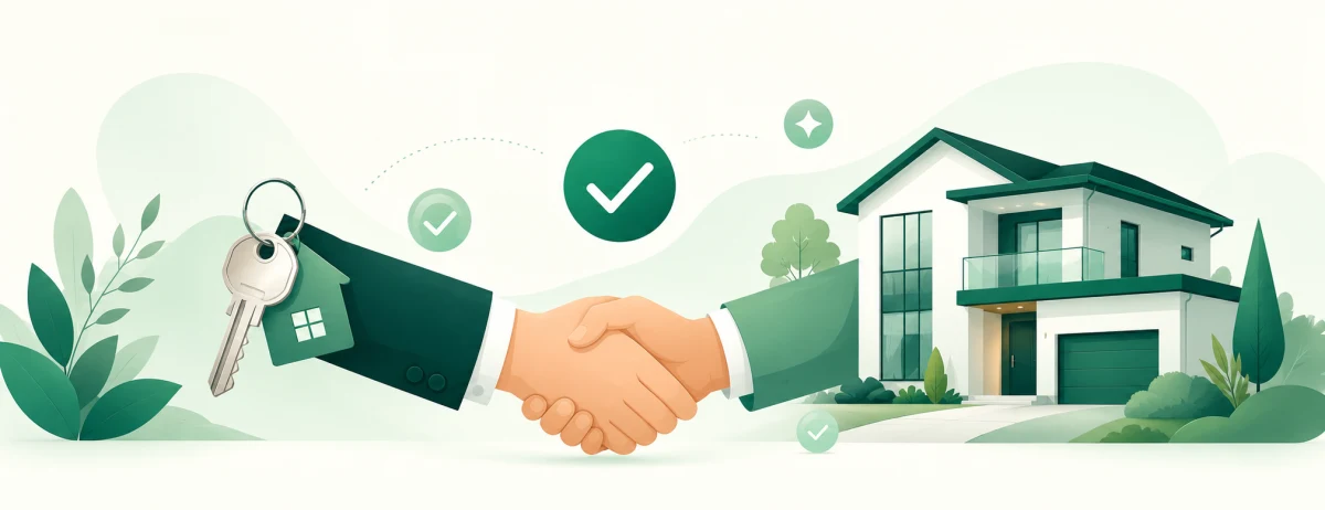 Negócio imobiliário fechado, momento em que a comissão se torna devida