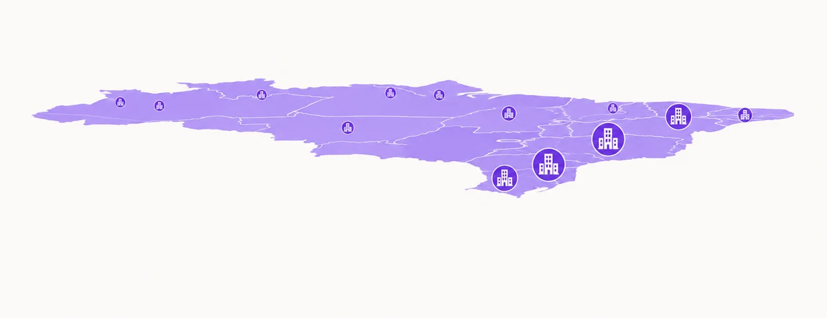 Ganho do corretor por venda nas capitais brasileiras a partir do preço médio do metro quadrado