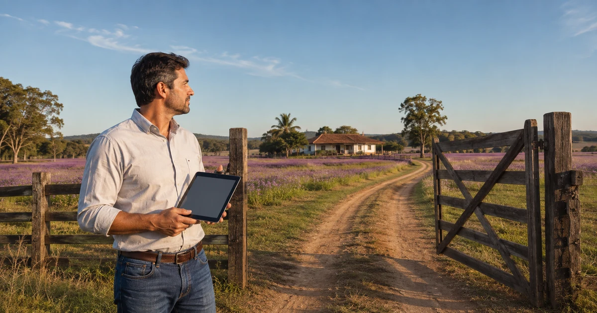 CRM para corretor rural: o que precisa ter e como usar na venda de fazendas, sítios e chácaras