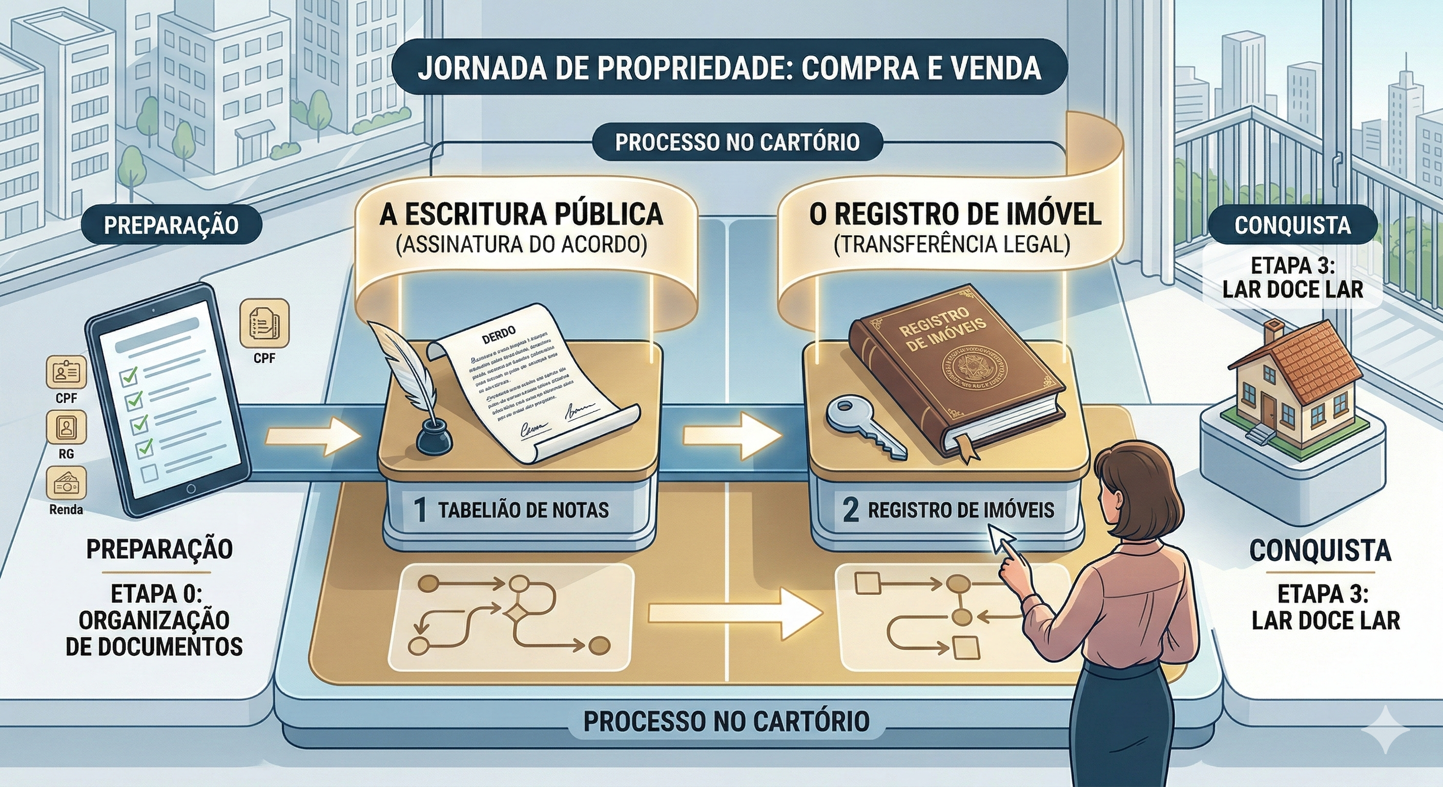 Escritura e Registro de Imóvel: Qual a Diferença? Entenda de Uma Vez