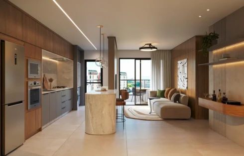 Apartamento com 3 quartos em Pedra Branca, Palhoça