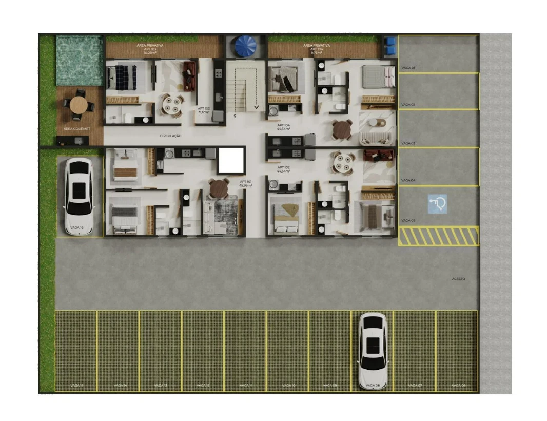 Apartamento em Cristo Redentor, João Pessoa. 2 quartos, 0m². Imagem 8 de 9