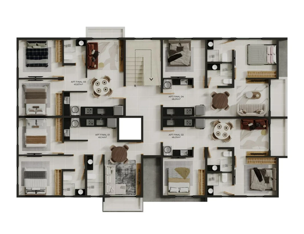 Apartamento em Cristo Redentor, João Pessoa. 2 quartos, 0m². Imagem 4 de 9