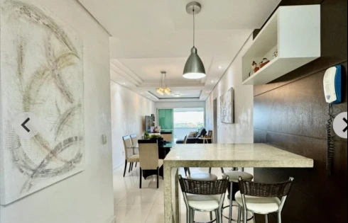 Apartamento com 3 quartos em Ponte do Imaruim, Palhoça