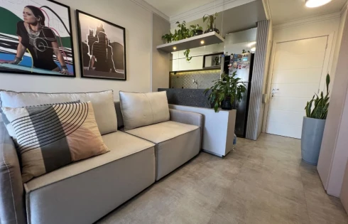 Apartamento com 2 quartos em Barreiros, São José
