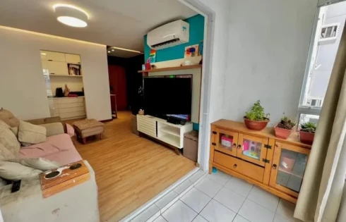 Apartamento com 2 quartos em Abraão, Florianópolis