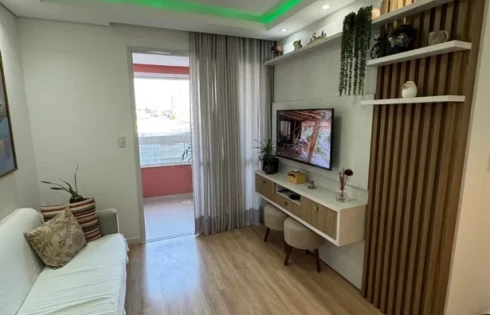 Apartamento com 2 quartos em Barreiros, São José