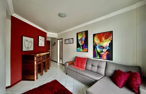 Apartamento com 2 quartos em Praia Comprida, São José