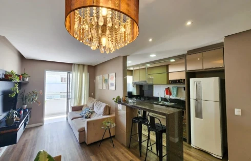 Apartamento com 2 quartos em Abraão, Florianópolis