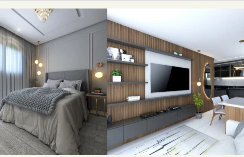 Apartamento com 3 quartos em Nova Palhoça, Palhoça