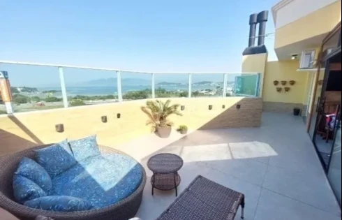 Cobertura com 3 quartos em Capoeiras, Florianópolis