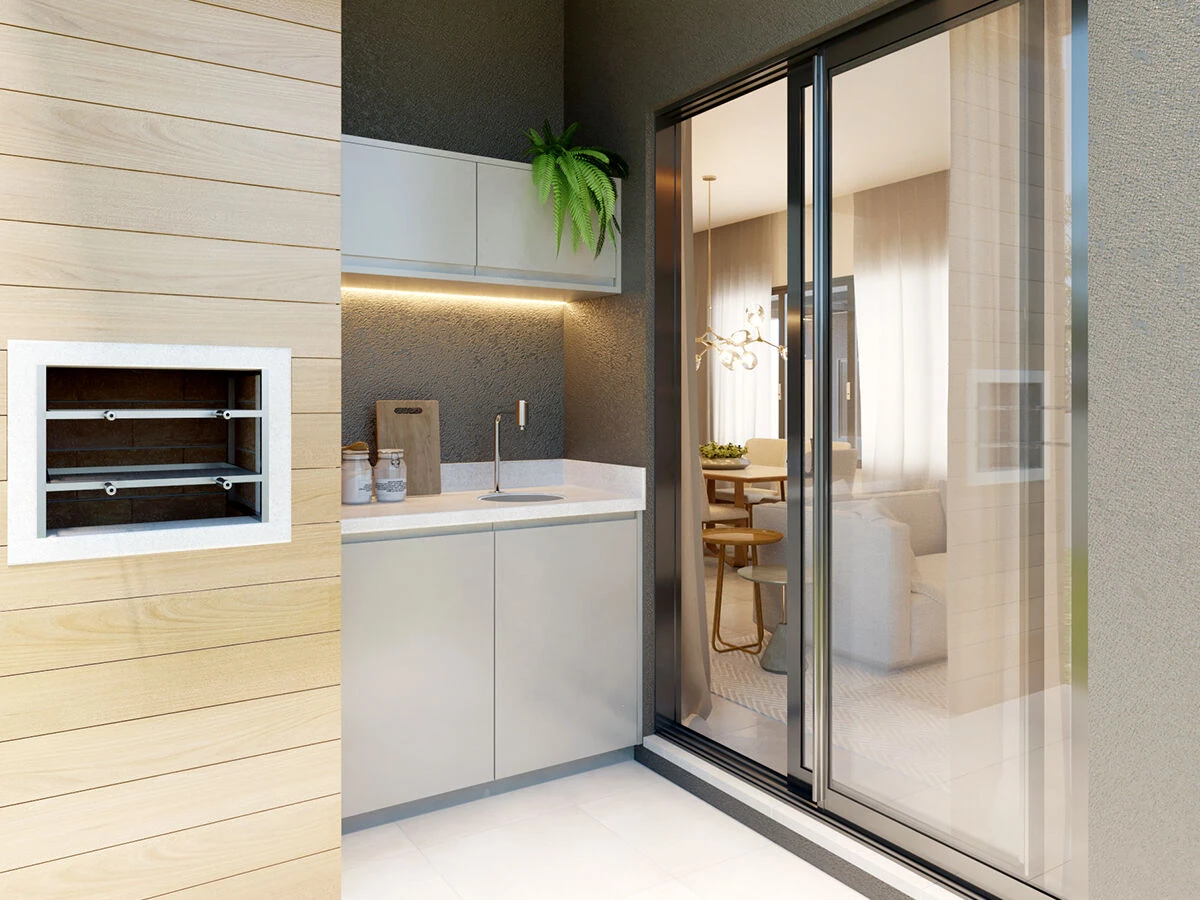 Sobrado Geminado em Nova Palhoça, Palhoça. 3 quartos, 96m². Imagem 5 de 8