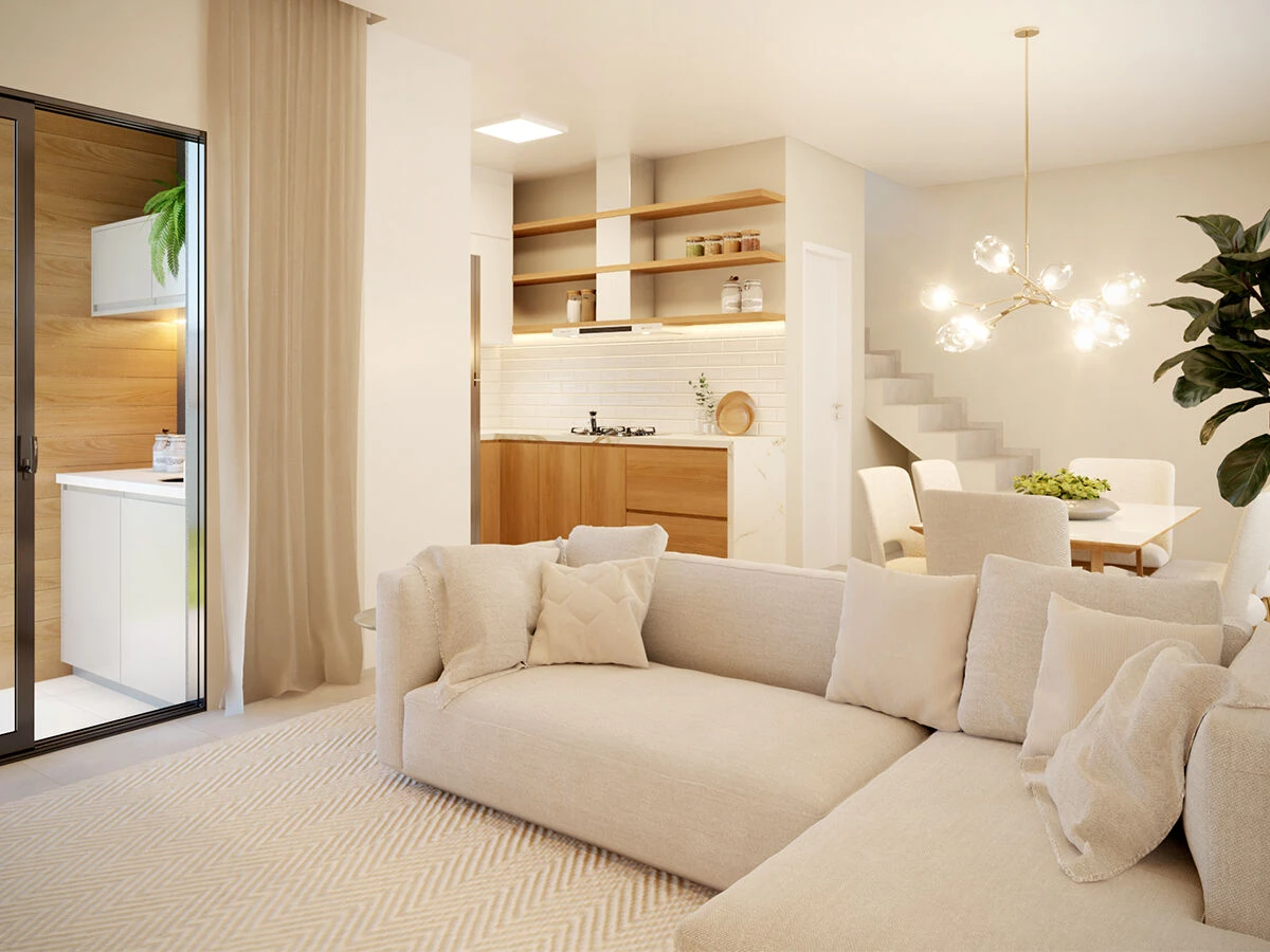 Sobrado Geminado em Nova Palhoça, Palhoça. 3 quartos, 96m². Imagem 6 de 8