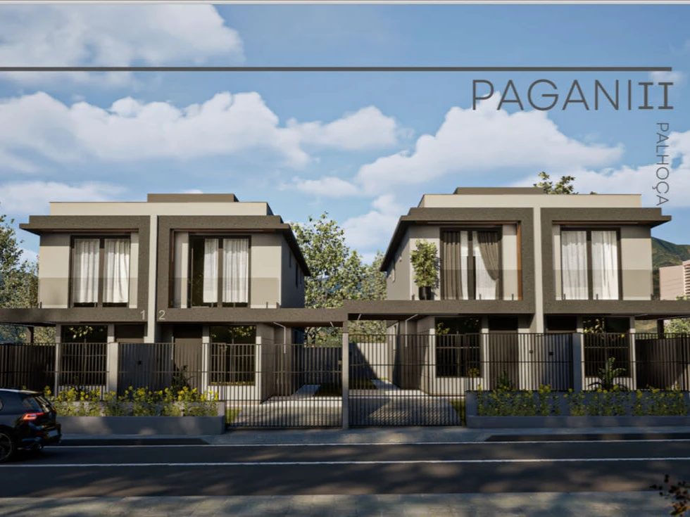 Sobrado Geminado em Pagani, Palhoça. 3 quartos, 140m². Imagem 1 de 4