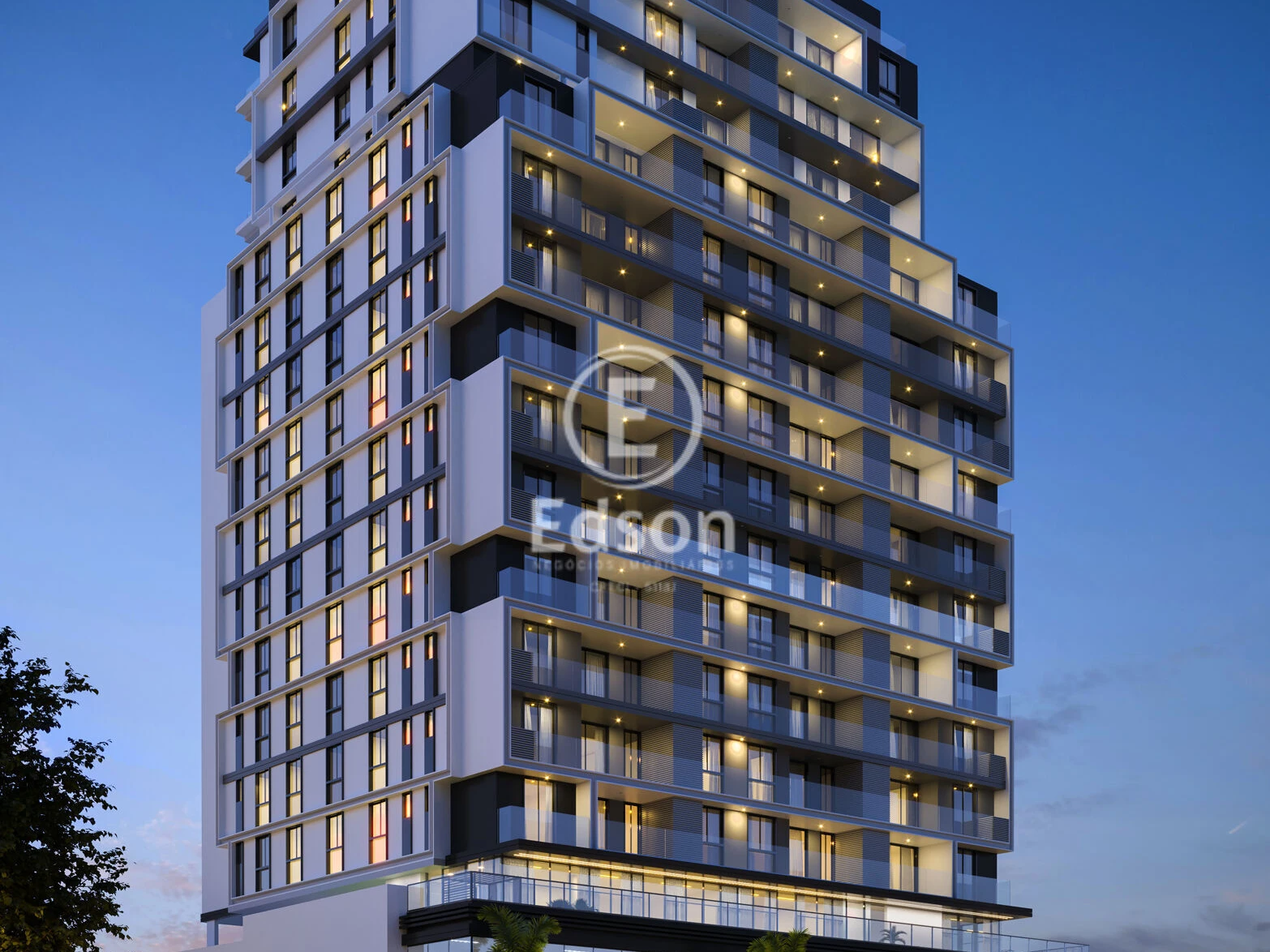 Apartamento em Pedra Branca, Palhoça. 1 quartos, 43m². Imagem 2 de 6