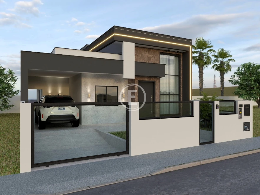 Casa em Forquilhas, São José. 3 quartos, 0m². Imagem 3 de 5