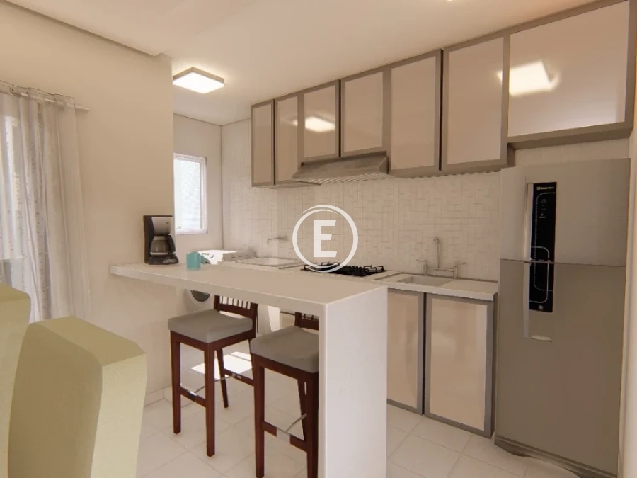 Apartamento em Barra do Aririú, Palhoça. 2 quartos, 53m². Imagem 3 de 6