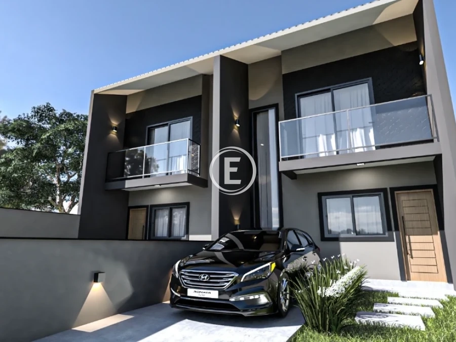 Sobrado Geminado em Barra do Aririú, Palhoça. 3 quartos, 97m². Imagem 1 de 8