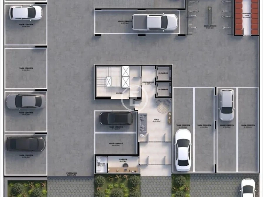 Apartamento em Pedra Branca, Palhoça. 3 quartos, 102m². Imagem 6 de 8