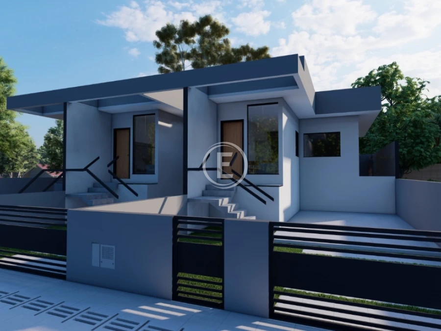 Casa Geminada em São Sebastião, Palhoça. 2 quartos, 50m². Imagem 2 de 3