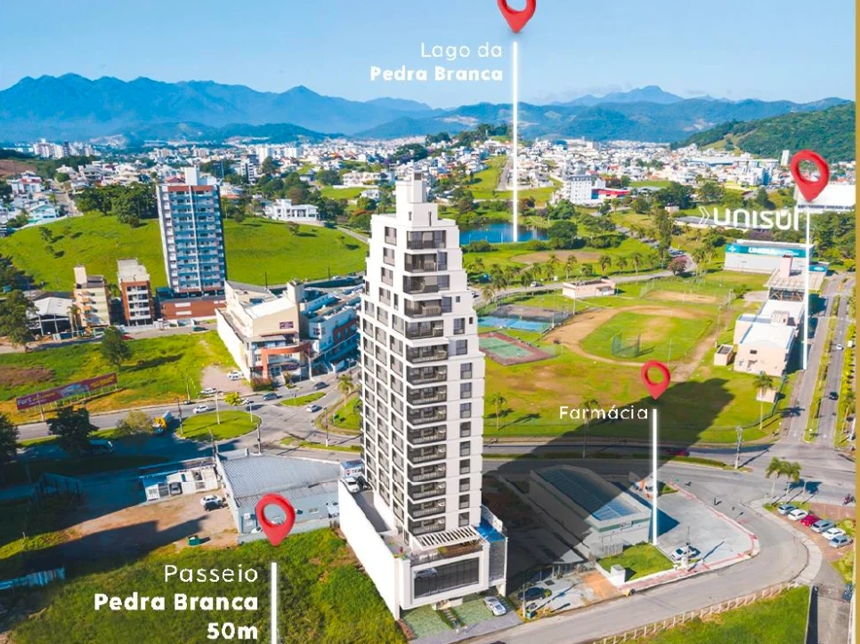 Apartamento em Pedra Branca, Palhoça. 3 quartos, 106m². Imagem 6 de 9
