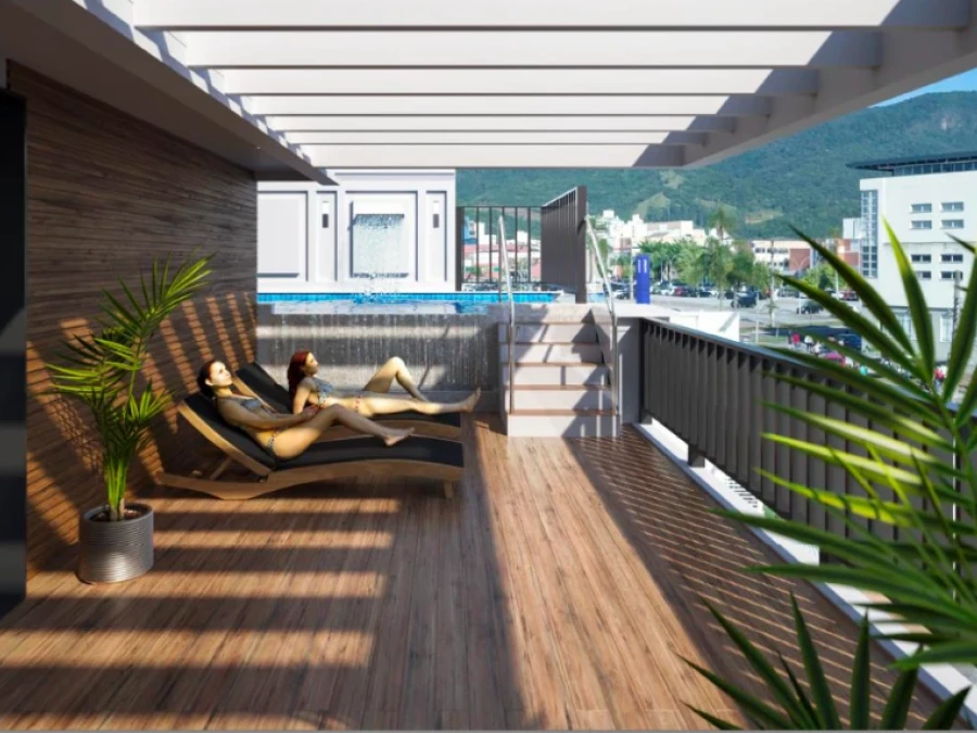 Apartamento em Pedra Branca, Palhoça. 3 quartos, 106m². Imagem 3 de 9