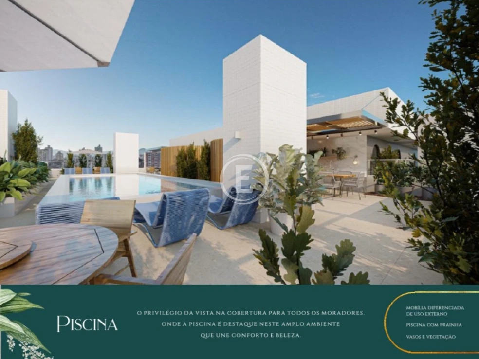 Apartamento em Nossa Senhora do Rosário, São José. 3 quartos, 86m². Imagem 5 de 14