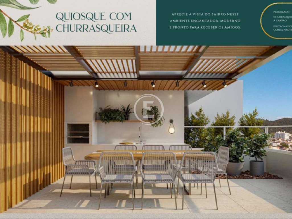 Apartamento em Nossa Senhora do Rosário, São José. 3 quartos, 86m². Imagem 6 de 14