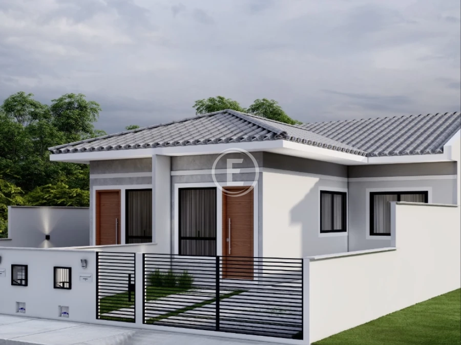 Casa Geminada em Nova Palhoça , Palhoca . 2 quartos, 50m². Imagem 1 de 4