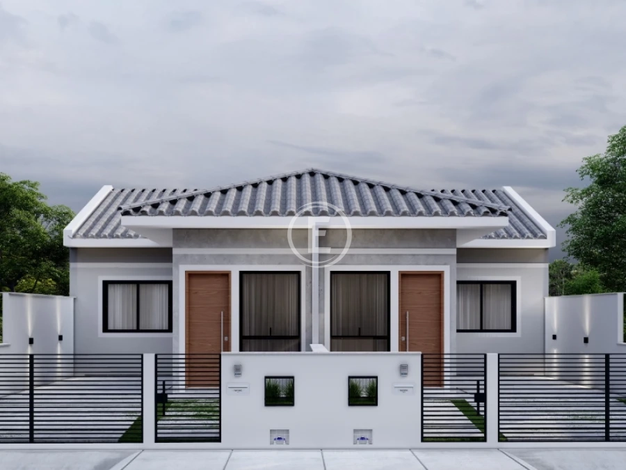 Casa Geminada em Nova Palhoça , Palhoca . 2 quartos, 50m². Imagem 2 de 4