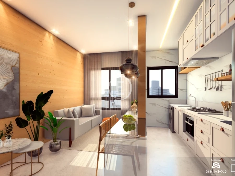 Apartamento em Pedra Branca, Palhoça. 2 quartos, 59m². Imagem 2 de 10