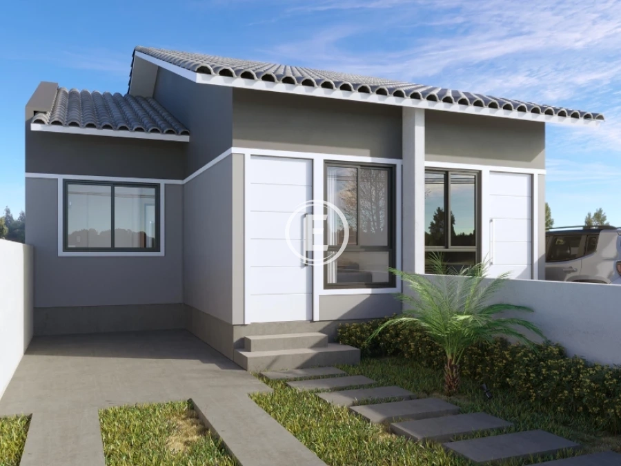 Casa Geminada em Forquilhas, São José. 2 quartos, 51m². Imagem 2 de 5