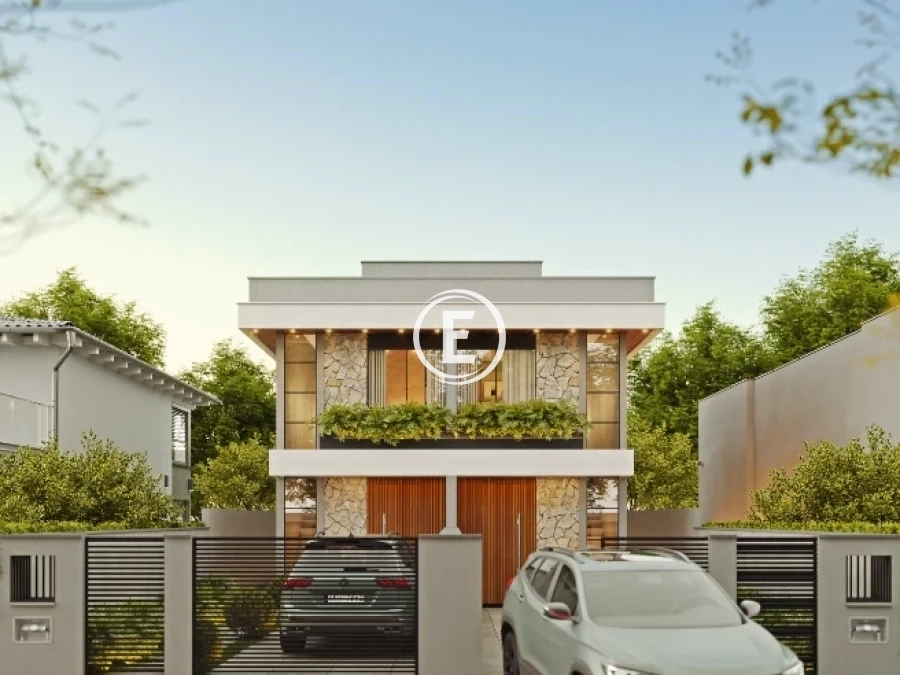 Sobrado Geminado em Sertão do Maruim, São José. 2 quartos, 82m². Imagem 1 de 4