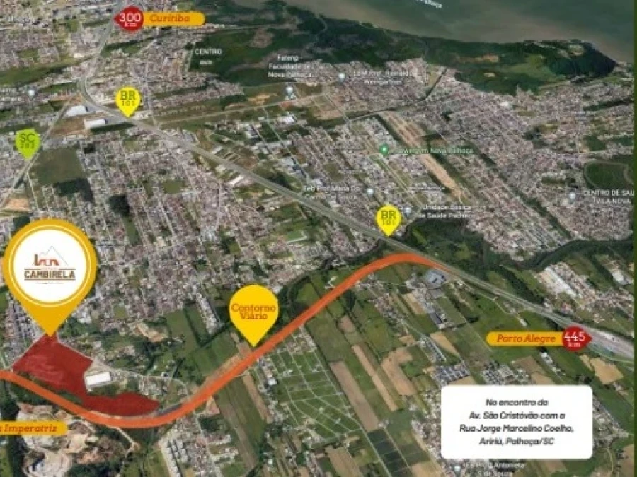 Terreno em Aririú, Palhoça. 0 quartos, 0m². Imagem 3 de 14