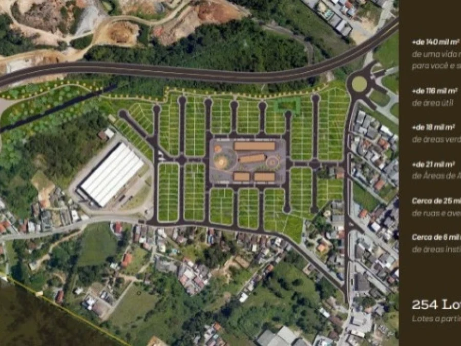 Terreno em Aririú, Palhoça. 0 quartos, 0m². Imagem 1 de 14