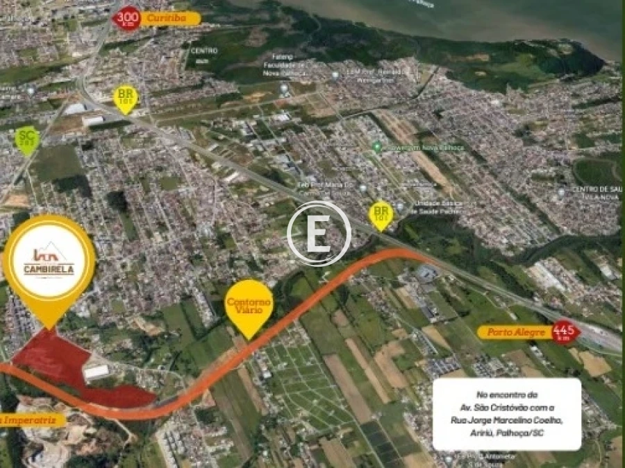 Terreno em Aririú, Palhoça. 0 quartos, 0m². Imagem 2 de 14