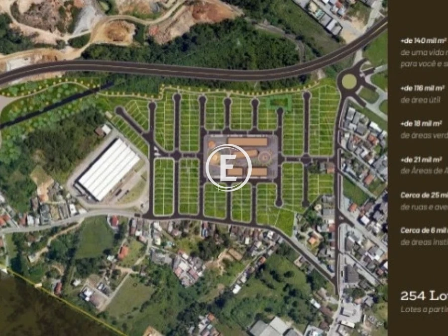 Terreno em Aririú, Palhoça. 0 quartos, 0m². Imagem 1 de 14