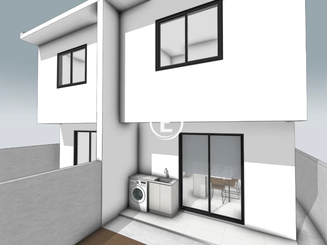 Sobrado Geminado em Forquilhas, São José. 2 quartos, 73m². Imagem 4 de 8