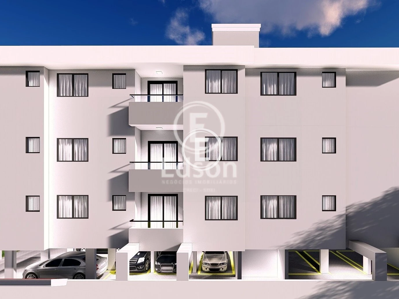 Apartamento em Sertão do Maruim, São José. 2 quartos, 58m². Imagem 2 de 4