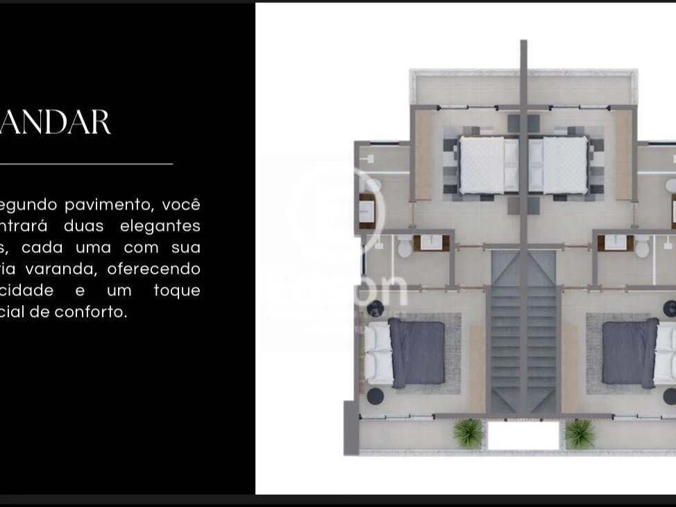 Casa em Praia de Fora, Palhoça. 2 quartos, 77m². Imagem 4 de 9
