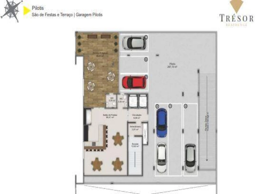 Apartamento em Jardim Eldorado, Palhoça. 3 quartos, 84m². Imagem 5 de 11