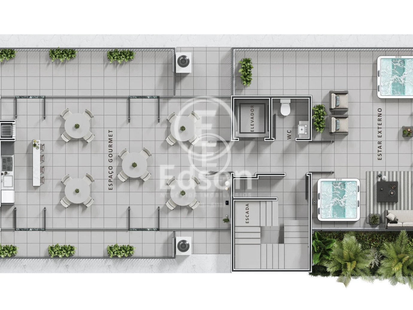 Apartamento em Pedra Branca, Palhoça. 2 quartos, 72m². Imagem 4 de 9