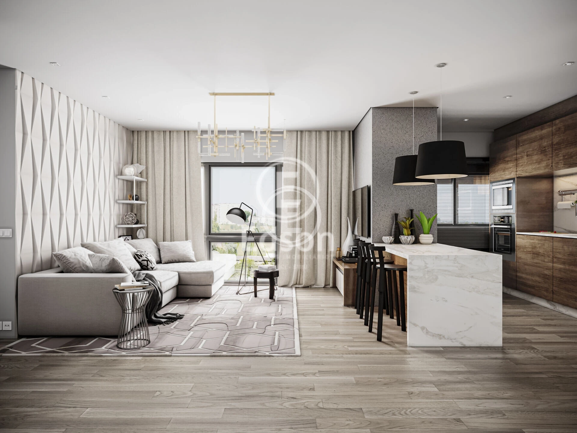 Apartamento em Pedra Branca, Palhoça. 2 quartos, 72m². Imagem 2 de 9