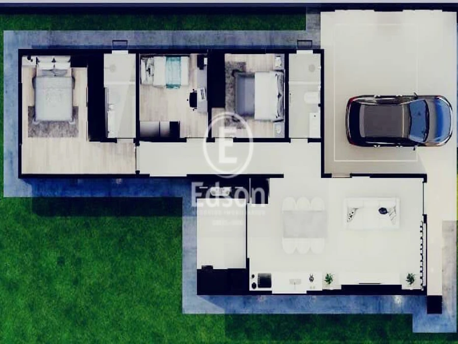 Casa em Guarda do Cubatão, Palhoça. 3 quartos, 126m². Imagem 5 de 6