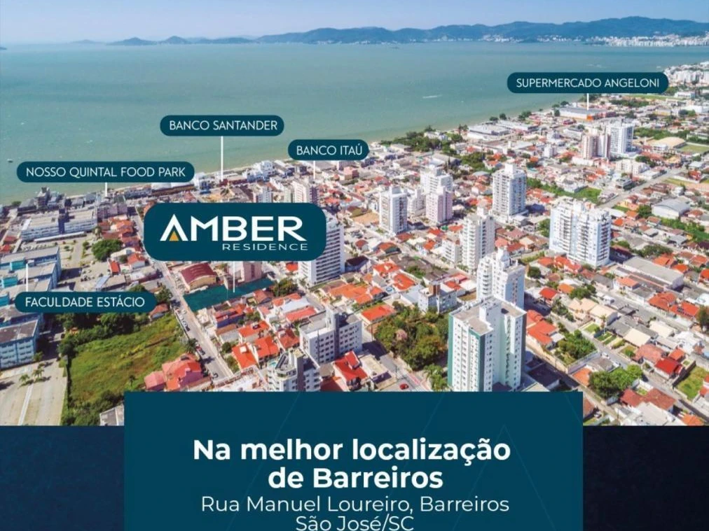 Apartamento em Barreiros, São José. 3 quartos, 84m². Imagem 1 de 10