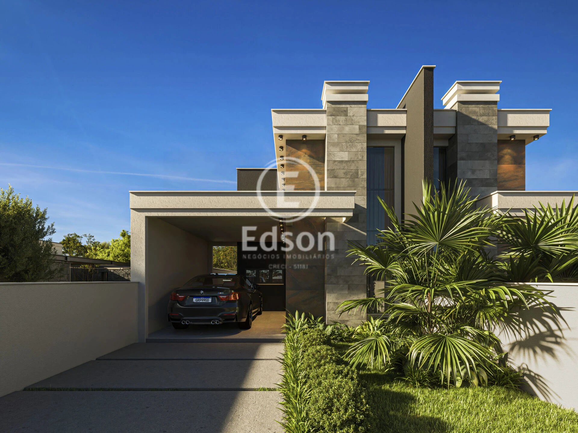 Casa Geminada em Sertão do Maruim, São José. 3 quartos, 110m². Imagem 3 de 8