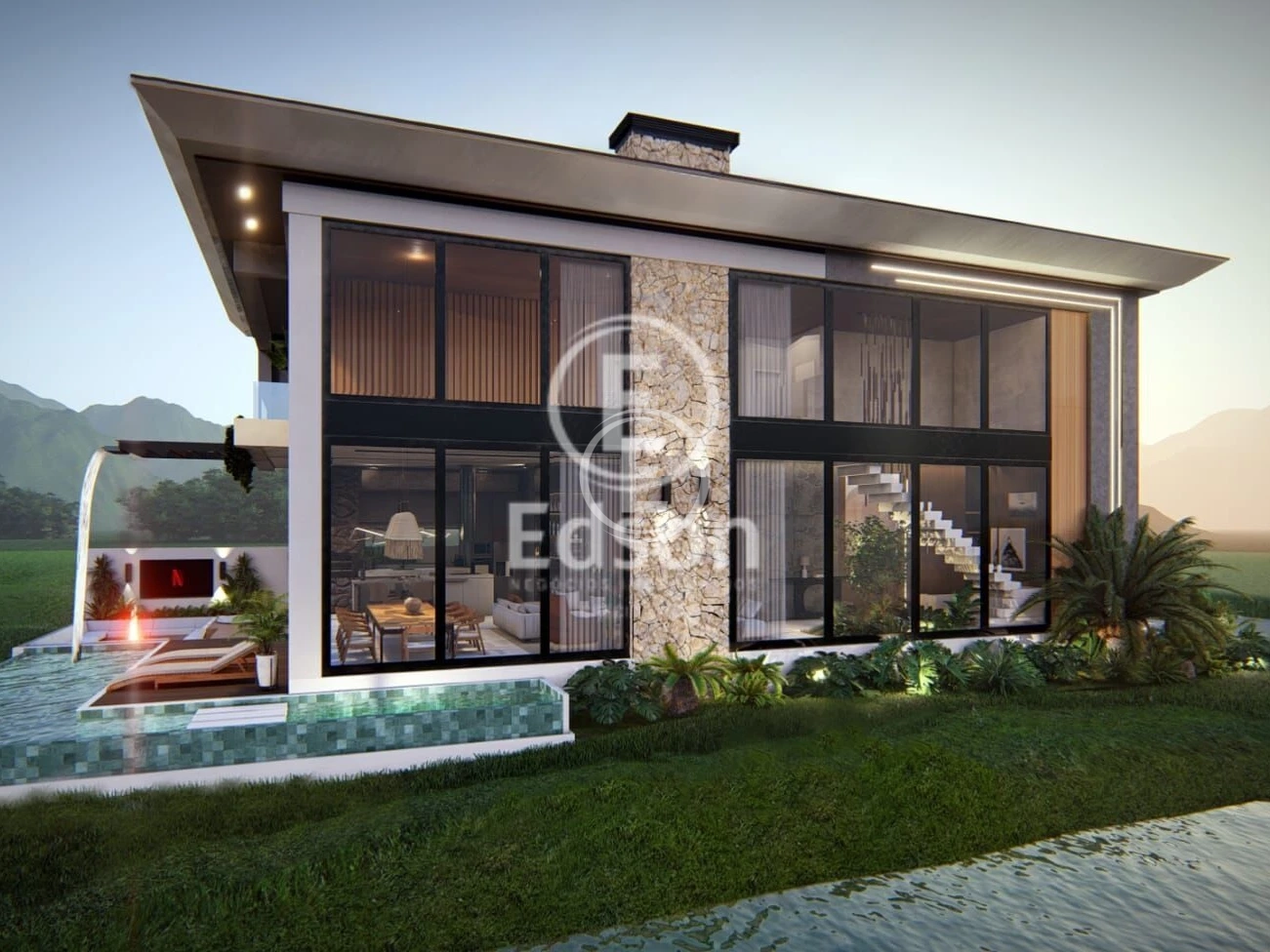 Casa em Pedra Branca, Palhoça. 4 quartos, 366m². Imagem 9 de 13