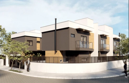 Sobrado Geminado com 3 quartos em Nova Palhoça, Palhoça