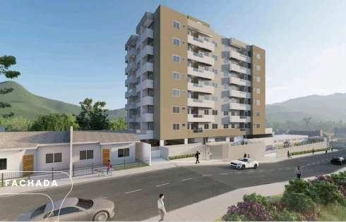 Apartamento com 2 quartos em Areias, São José