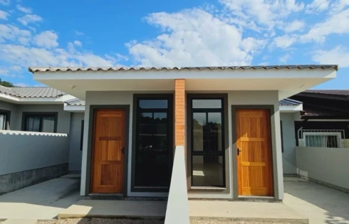 Casa Geminada com 2 quartos em Guarda do Cubatão, Palhoça